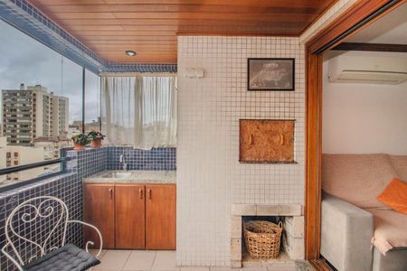 Varanda de apartamento à venda com 3 quartos, 96m² em São João, Porto Alegre