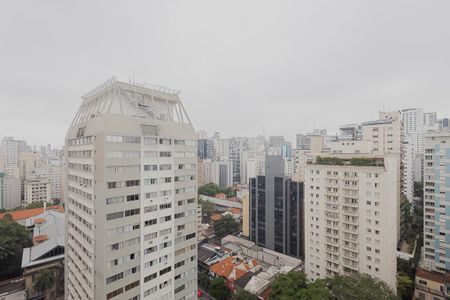 Vista da Sala de kitnet/studio para alugar com 1 quarto, 33m² em Jardins, São Paulo