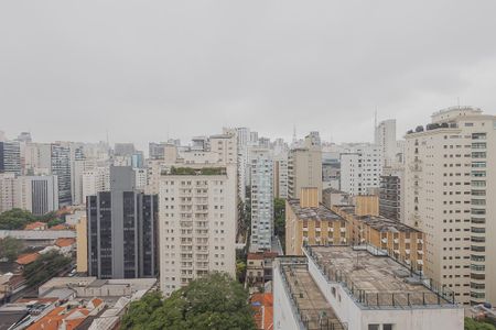 Vista da Sala de kitnet/studio para alugar com 1 quarto, 33m² em Jardins, São Paulo