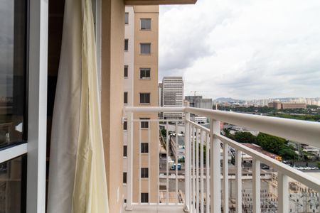 Varanda de apartamento para alugar com 1 quarto, 27m² em Parque Industrial Tomas Edson, São Paulo