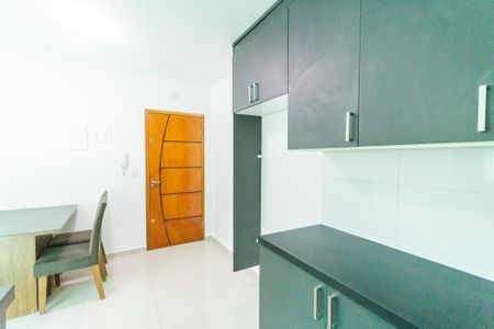 Sala/Cozinha de apartamento à venda com 2 quartos, 42m² em Parque Capuava, Santo André