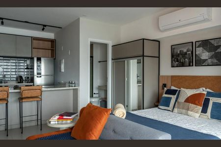 Foto 06 de apartamento à venda com 1 quarto, 42m² em Campo Belo, São Paulo