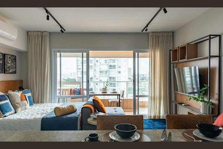 Foto 05 de apartamento à venda com 1 quarto, 42m² em Campo Belo, São Paulo