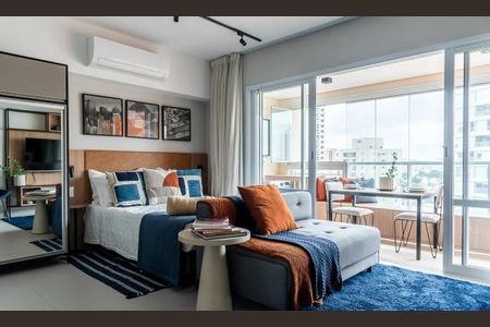 Foto 09 de apartamento à venda com 1 quarto, 42m² em Campo Belo, São Paulo