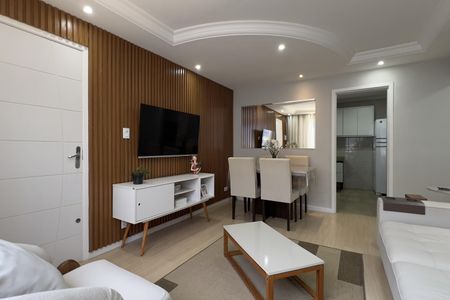 Sala de apartamento à venda com 2 quartos, 59m² em Jardim Santa Barbara, Guarulhos