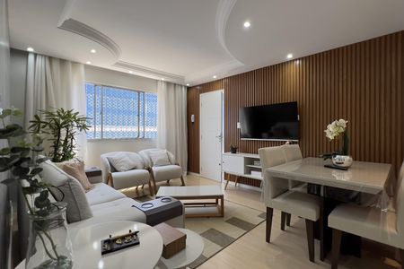 Sala de apartamento à venda com 2 quartos, 59m² em Jardim Santa Barbara, Guarulhos