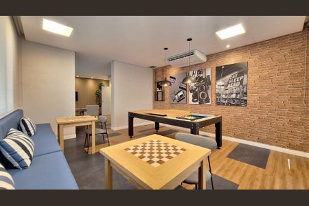 Apartamento à venda com 24m², 1 quarto e sem vaga Apartamento à venda com 24m², 1 quarto e sem vagaSala de Jogos