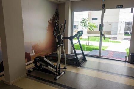 Apartamento para alugar com 56m², 3 quartos e 1 vaga Apartamento para alugar com 56m², 3 quartos e 1 vagaÁrea comum - Academia