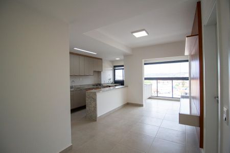 Sala de apartamento para alugar com 1 quarto, 55m² em Jardim Emilia, Sorocaba