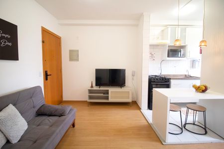 Sala de apartamento para alugar com 1 quarto, 33m² em Jardim Paulista, São Paulo