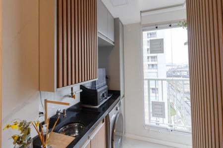 Apartamento à venda com 43m², 2 quartos e 1 vagaCozinha e Área de Serviço