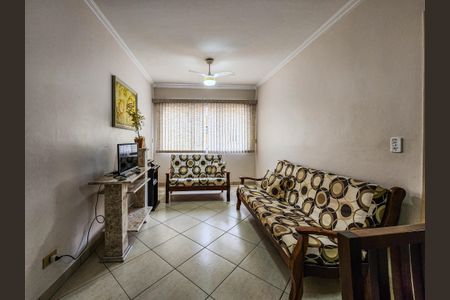 Sala de apartamento para alugar com 1 quarto, 86m² em Marapé, Santos