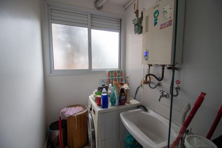 Área de Serviço de apartamento à venda com 2 quartos, 58m² em Vila Polopoli, São Paulo