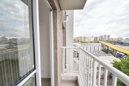 Varanda Sala de apartamento para alugar com 2 quartos, 37m² em Vila Independencia, São Paulo