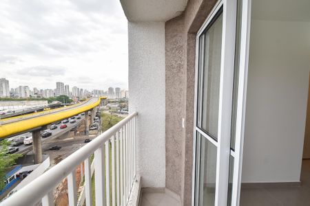 Varanda Sala de apartamento para alugar com 2 quartos, 37m² em Vila Independencia, São Paulo