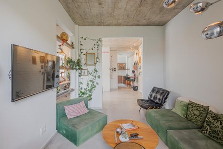 Sala de apartamento à venda com 1 quarto, 78m² em Pinheiros, São Paulo