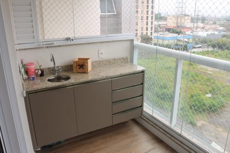 Varanda de apartamento à venda com 2 quartos, 65m² em Centro, São Caetano do Sul