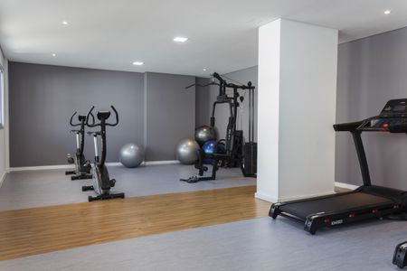 Apartamento para alugar com 55m², 2 quartos e 1 vaga Apartamento para alugar com 55m², 2 quartos e 1 vagaÁrea comum - Academia
