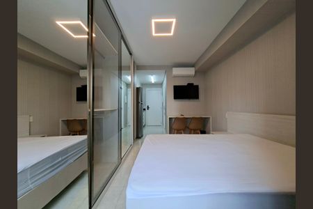 Studio de kitnet/studio para alugar com 1 quarto, 24m² em Indianópolis, São Paulo