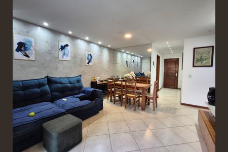 Sala  de apartamento à venda com 2 quartos, 101m² em Recreio dos Bandeirantes, Rio de Janeiro
