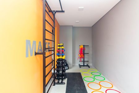 Apartamento para alugar com 32m², 2 quartos e sem vaga Apartamento para alugar com 32m², 2 quartos e sem vagaAcademia