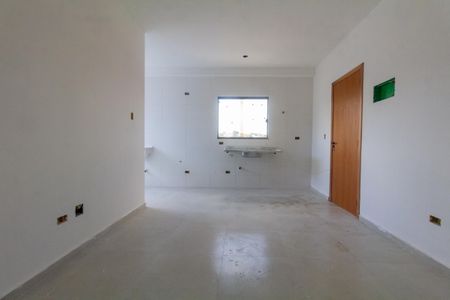 Sala, Cozinha e área de serviço de apartamento à venda com 2 quartos, 47m² em Vila Ré, São Paulo