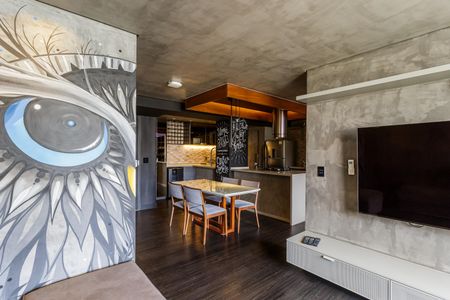 Sala de apartamento para alugar com 2 quartos, 90m² em Itaim Bibi, São Paulo