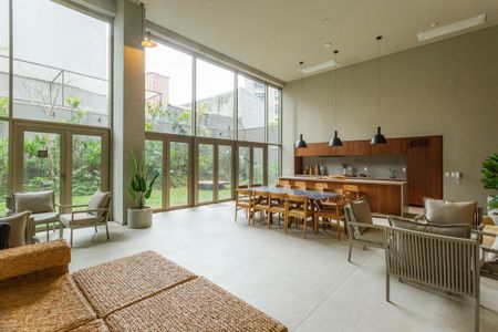 Studio à venda com 22m², 1 quarto e sem vaga Studio à venda com 22m², 1 quarto e sem vagaÁrea comum - Salão de festas