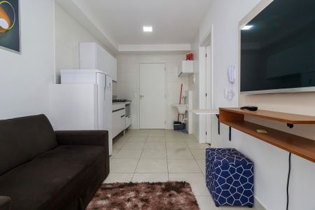 Sala de apartamento para alugar com 1 quarto, 26m² em Jardim Caravelas, São Paulo
