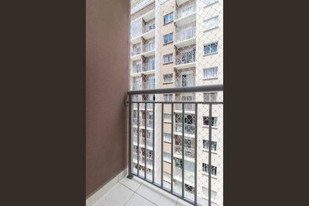 Sala - Varanda de apartamento para alugar com 1 quarto, 26m² em Jardim Caravelas, São Paulo