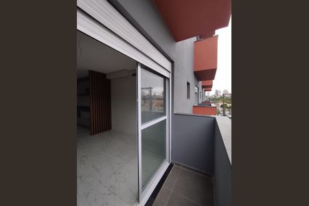 Varanda  de apartamento à venda com 1 quarto, 43m² em Vila Brasilio Machado, São Paulo