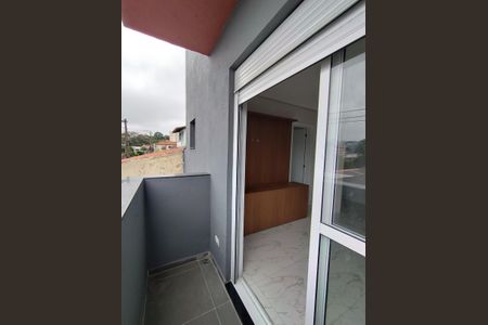 Varanda  de apartamento à venda com 1 quarto, 43m² em Vila Brasilio Machado, São Paulo