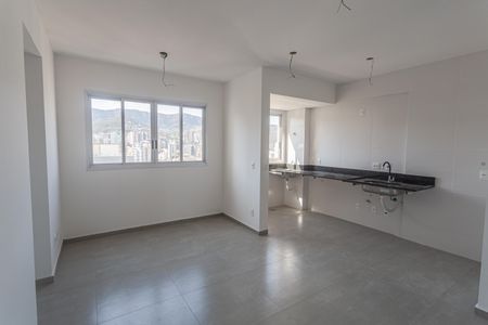 Sala de apartamento à venda com 3 quartos, 80m² em Serra, Belo Horizonte