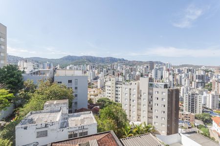 Vista da Sala de apartamento à venda com 3 quartos, 80m² em Serra, Belo Horizonte
