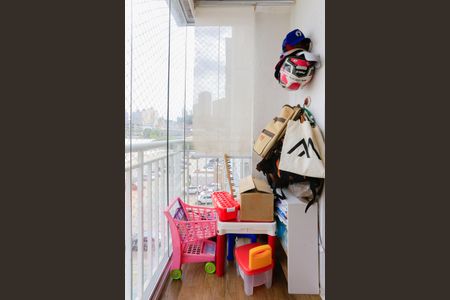 Apartamento à venda com 60m², 2 quartos e 1 vagaVaranda