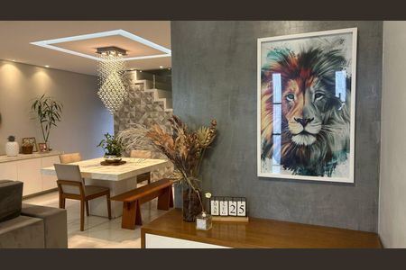 Sala de casa à venda com 3 quartos, 210m² em Vila Eldízia, Santo André