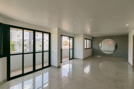 Sala de apartamento à venda com 4 quartos, 180m² em Silveira, Belo Horizonte