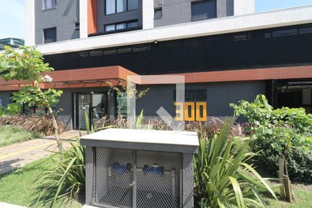 Apartamento para alugar com 47m², 1 quarto e 1 vaga Apartamento para alugar com 47m², 1 quarto e 1 vagaFachada