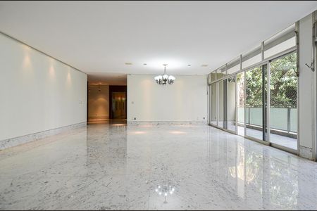 Sala de Estar de apartamento para alugar com 5 quartos, 410m² em Serra, Belo Horizonte