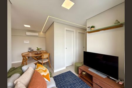 Sala  de apartamento à venda com 2 quartos, 44m² em Vila Cruzeiro, São Paulo