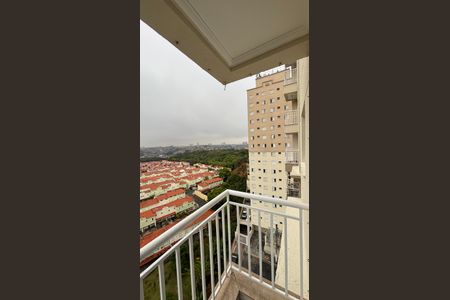Vista da Sala de apartamento para alugar com 2 quartos, 51m² em Utinga, Santo André