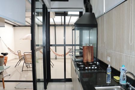 Casa de condomínio para alugar com 177m², 2 quartos e 2 vagasÁrea Gourmet