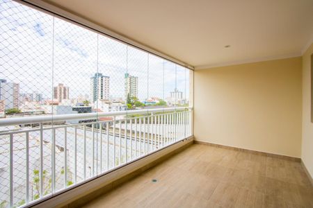 Varanda da Sala de apartamento para alugar com 3 quartos, 115m² em Vila Valparaíso, Santo André