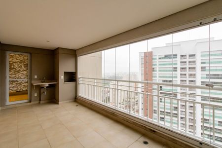 Varanda Gourmet de apartamento para alugar com 3 quartos, 117m² em Jardim Santa Mena, São Paulo