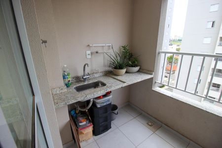 Varanda de apartamento para alugar com 1 quarto, 62m² em Jardim Saira, Sorocaba