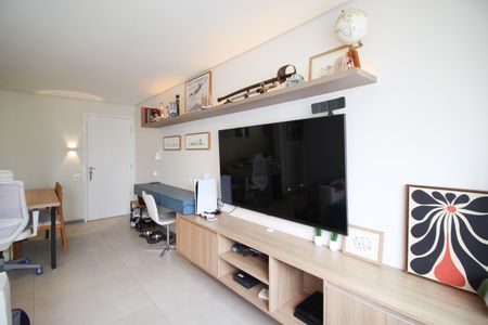 Sala de apartamento à venda com 1 quarto, 45m² em Indianópolis, São Paulo