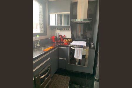 Cozinha de apartamento à venda com 3 quartos, 97m² em Santo Agostinho, Belo Horizonte