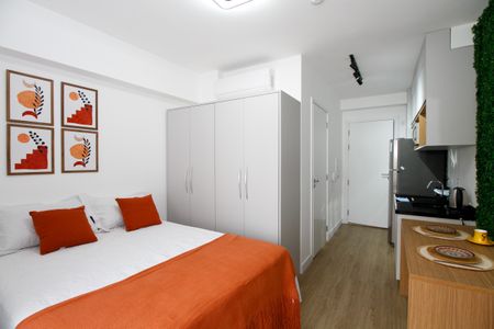Studio de kitnet/studio para alugar com 1 quarto, 24m² em Sumaré, São Paulo