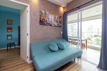 Studio de kitnet/studio para alugar com 1 quarto, 42m² em Cidade Monções, São Paulo