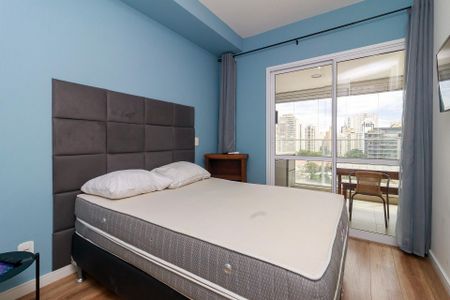 Suíte de kitnet/studio para alugar com 1 quarto, 42m² em Cidade Monções, São Paulo